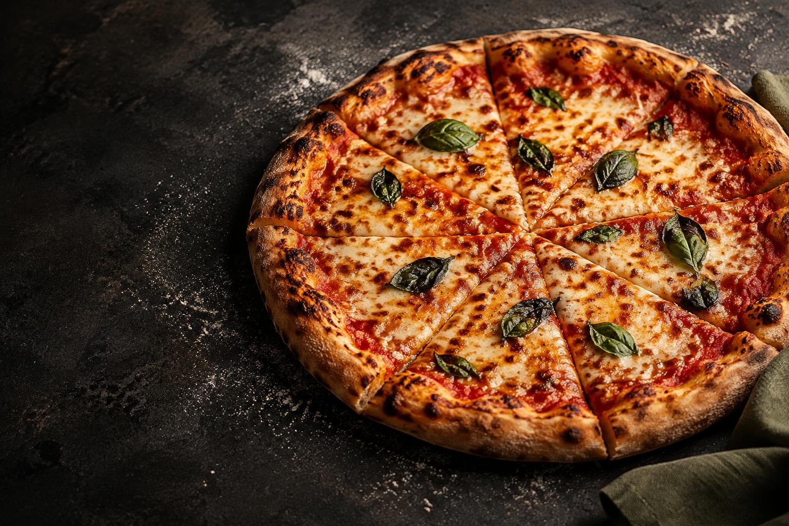 Illustrative photo of a freshly baked pizza